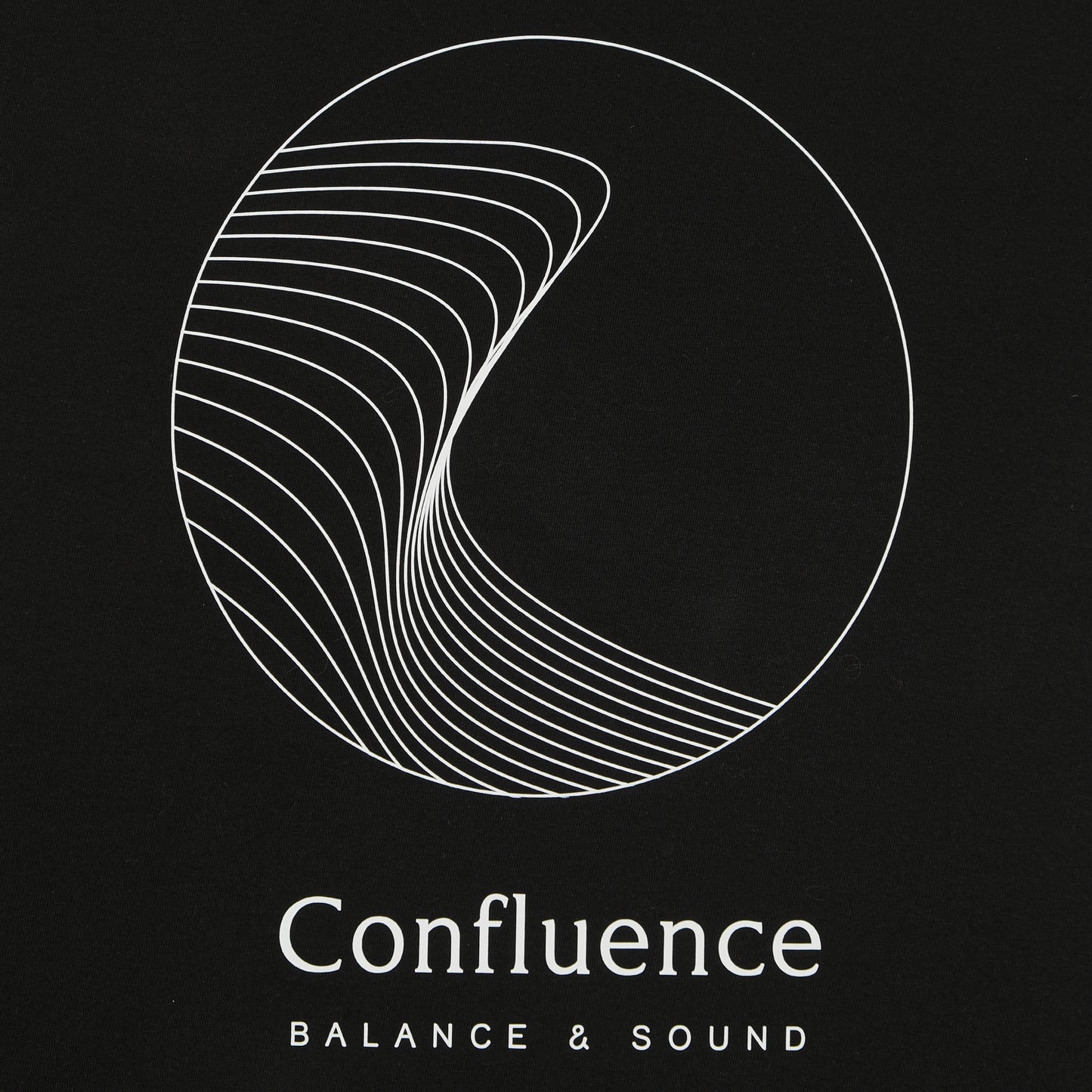 HEAVYWEIGHT 'BALANCE & SOUND' TEE - BLACK