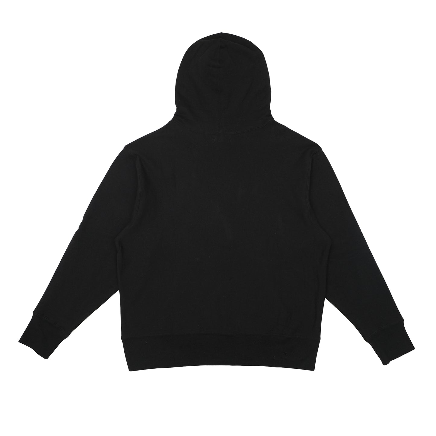 HEAVYWEIGHT HOODED SWEATSHIRT RELAXED FIT - BLACK