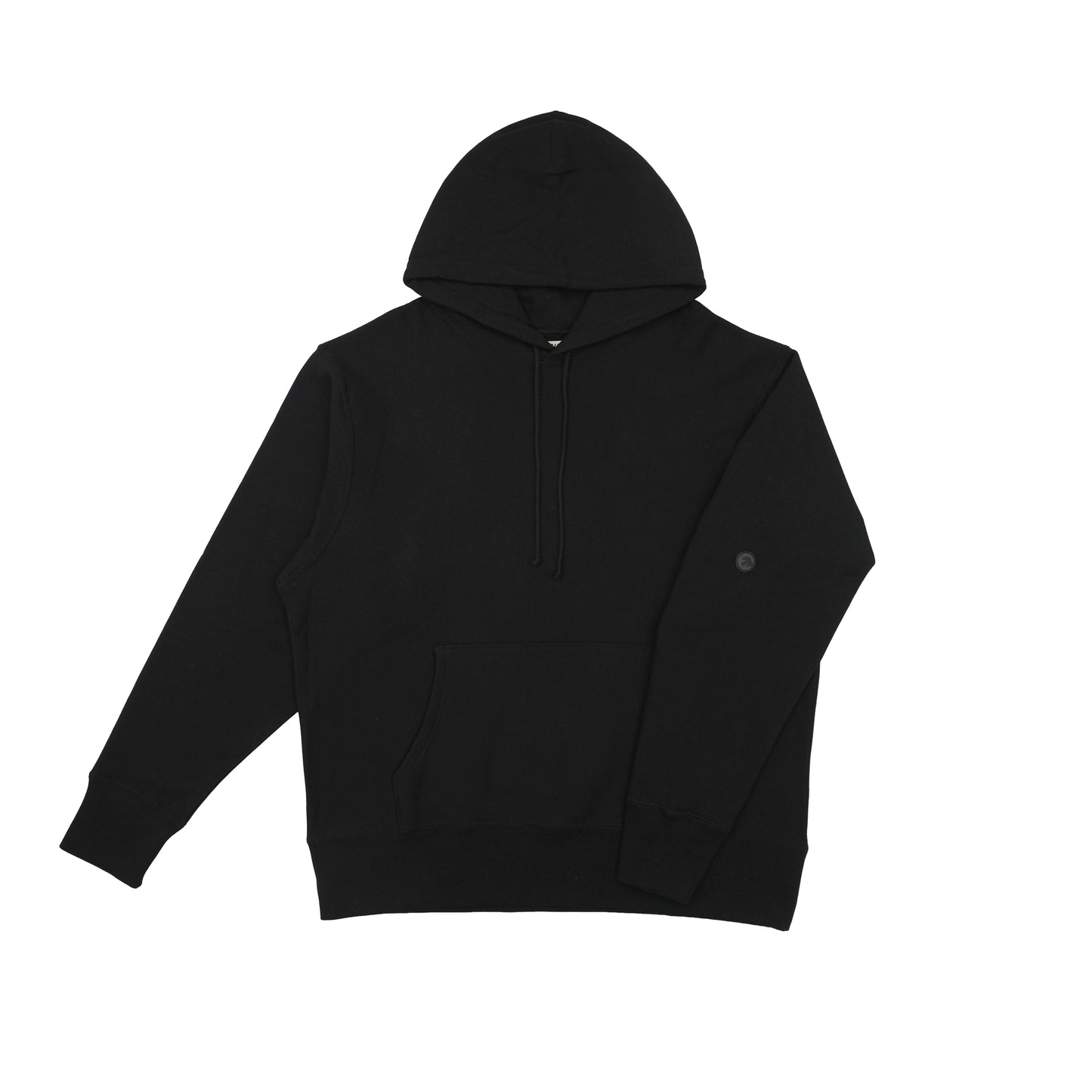 HEAVYWEIGHT HOODED SWEATSHIRT RELAXED FIT - BLACK