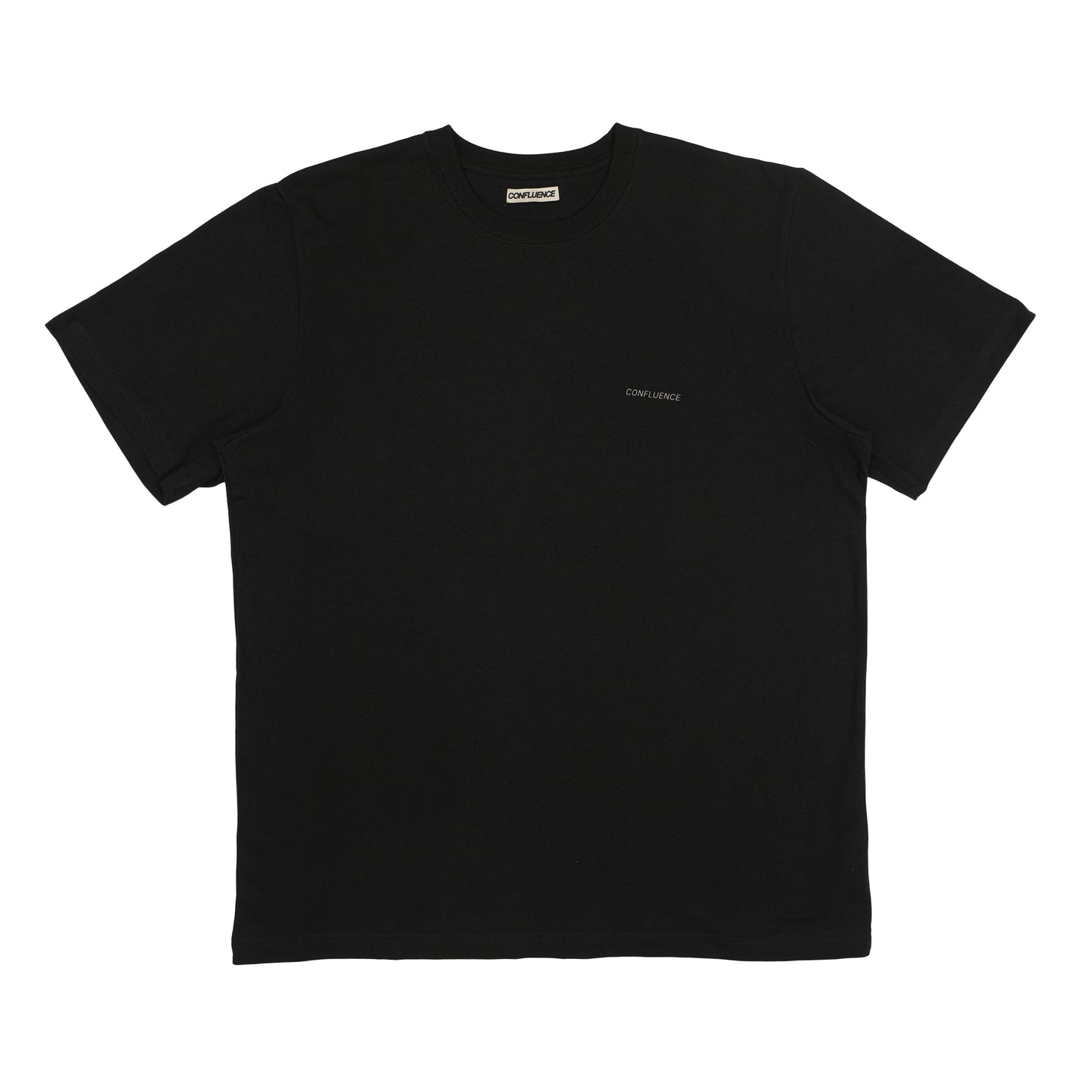 HEAVYWEIGHT 'FRONTIN' TEE - BLACK