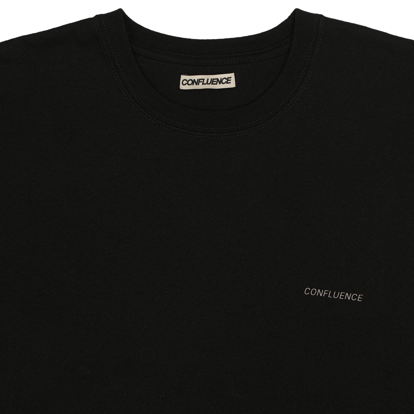 HEAVYWEIGHT 'FRONTIN' TEE - BLACK