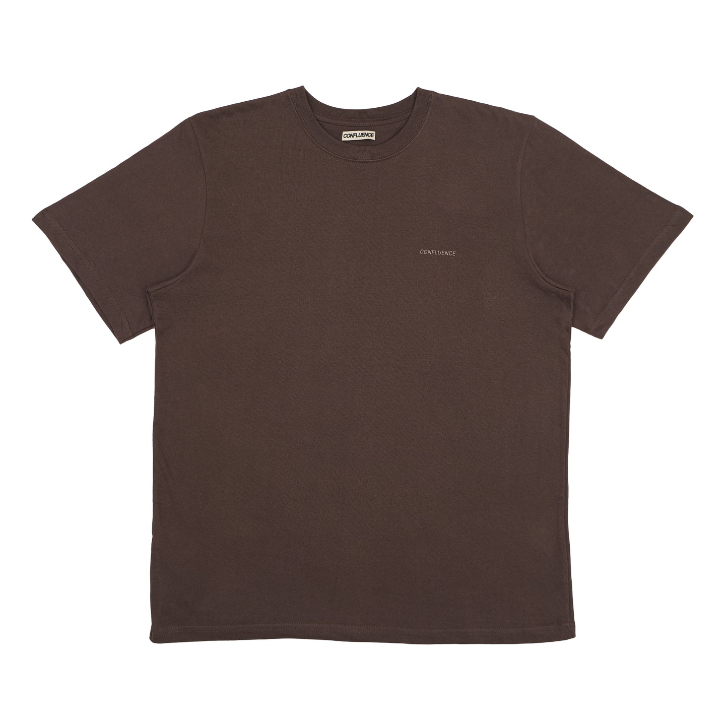 HEAVYWEIGHT 'FRONTIN' TEE - BROWN